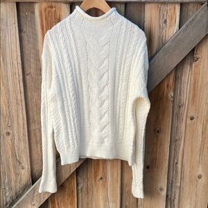 Women's J Crew Cable Knit Sweater